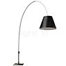 Luceplan Lady Costanza Arc Lamp shade black/frame aluminium - with dimmer
