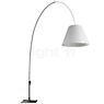Luceplan Lady Costanza Arc Lamp shade white/frame aluminium - with dimmer