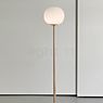 Luceplan Lita Floor Lamp ash wood/opal white