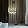 Lumina Elle 1 Floor Lamp nickel brushed application picture