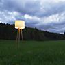 Maigrau Luca Stand Vloerlamp eikenhout gerookt/lampenkap wit - 163,5 cm