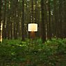 Maigrau Luca Stand Vloerlamp eikenhout gerookt/lampenkap wit - 163,5 cm