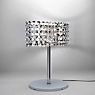 Marchetti Baccarat Table Lamp nickel - Swarowski crystal - oval application picture