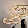 Marchetti Canopus Hanglamp LED goud geborsteld - 60 cm productafbeelding