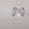 Marchetti Diamante Wall Light nickel - 3 - Swarowski crystal application picture