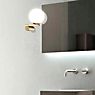 Marchetti Luna R1 DX, lámpara de pared blanco , artículo en fin de serie - ejemplo de uso previsto