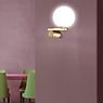 Marchetti Luna R1 DX, lámpara de pared blanco , artículo en fin de serie - ejemplo de uso previsto