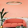 Marchetti Materica Circle Hanglamp LED Inlight messing - ø90 cm productafbeelding