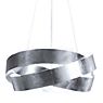 Marchetti Pura Pendant Light LED silver leaf - ø120 cm