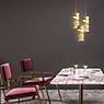 Marchetti Slice S14 Pendant Light LED white/gold , discontinued product application picture