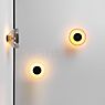 Marset Aura lámpara de pared LED ahumado - ø17,9 cm - ejemplo de uso previsto