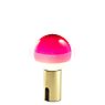 Marset Dipping Light Battery Light LED pink/brass