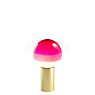 Marset Dipping Light Lampada da tavolo LED rosa/ottone - 12,5 cm