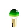 Marset Dipping Light Lampada ricaricabile LED verde/ottone