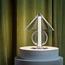 Marset Fragile Lampada da tavolo LED traslucido chiaro - immagine di applicazione