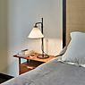 Marset Funiculi S Fabric Table Lamp black/white application picture