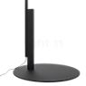 Marset Ginger Arc Lamp LED wenge/white - ø60 cm