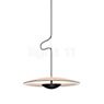 Marset Ginger Suspension LED chêne/blanc - ø42 cm