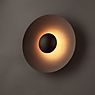 Marset Ginger, lámpara de pared/techo LED negro/blanco - ø19,5 cm