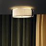Marset Mercer Ceiling Light natural with cotton ribbon application picture