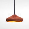 Marset Pleat Box Lampada a sospensione LED terracotta/dorato - ø21 cm