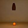 Marset Pleat Box Lampada a sospensione terracotta/dorato - ø11,5 cm