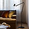 Marset Polo LED Floor lamp black application picture