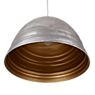 Martinelli Luce Babele Pendel ø45 cm - The inside surface is painted in a precious golden colour.