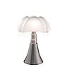 Martinelli Luce Pipistrello, lámpara de sobremesa LED titanio - 55 cm -  ajustable