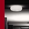 Martinelli Luce Pouff Ceiling Light LED white application picture