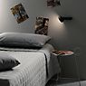 Martinelli Luce Toggle Wall Light LED white application picture