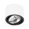 Mawa 111er Loftslampe rund HV hvid mat - The spotlight heads of the 111er can be adjusted in a needs-oriented manner and therefore serve as practical spotlights.