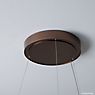 Mawa Berliner Ring Suspension LED Downlight anneau bronze/cache-piton bronze - ø80 cm/7,6 cm - downlight - phase de gradateur - 55 W