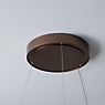 Mawa Berliner Ring, lámpara de suspensión LED Inlight anillo bronce/florón bronce - ø100 cm/30 cm - inlight - Casambi - 68,5 W