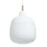 Mawa Gangkofner Bergamo Pendant Light opal cable white/brass