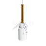 Mawa Gangkofner Bergamo Pendant Light opal cable white/brass