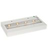 Mawa One Piece 8 Wall Light LED white matt - 3,000 K - This wall light is equipped with highly efficient LED modules.