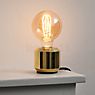 Mawa Oskar Table Lamp brass/grey - with dimmer - incl. lamp application picture