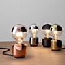 Mawa Oskar Table Lamp brass/grey - with switch - excl. bulb