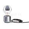 Mawa Oskar Table Lamp chrome/grey - with dimmer - incl. lamp , Warehouse sale, as new, original packaging