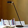 Mawa Pure, lámpara de sobremesa LED gris basalto - 55 cm - ejemplo de uso previsto