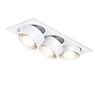 Mawa Wittenberg 4.0 Part Recessed Spotlight with cover plate 3 lamps LED white matt - without Ballasts