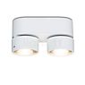 Mawa Wittenberg 4.0 Plafonnier LED 2 foyers - ovale chrome - ra 95 , fin de série