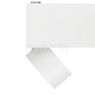 Mawa Wittenberg 4.0 Plafonnier LED 3 foyers - semi-encastré blanc mat - ra 95