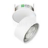 Mawa Wittenberg 4.0 recessed Ceiling Light round with cover plate LED in the 3D viewing mode for a closer look