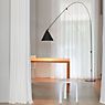 Midgard Ayno Floor Lamp LED grey/cable orange - 3,000 K - L application picture