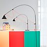 Midgard Ayno Lampe de table LED gris/câble orange - 3.000 K - produit en situation