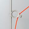 Midgard Ayno Tischleuchte LED grau/Kabel orange - 2.700 K