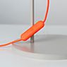 Midgard Ayno Tischleuchte LED schwarz/Kabel orange - 3.000 K