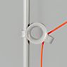 Midgard Ayno, lámpara de pie LED gris/cable naranja - 3.000 K - L